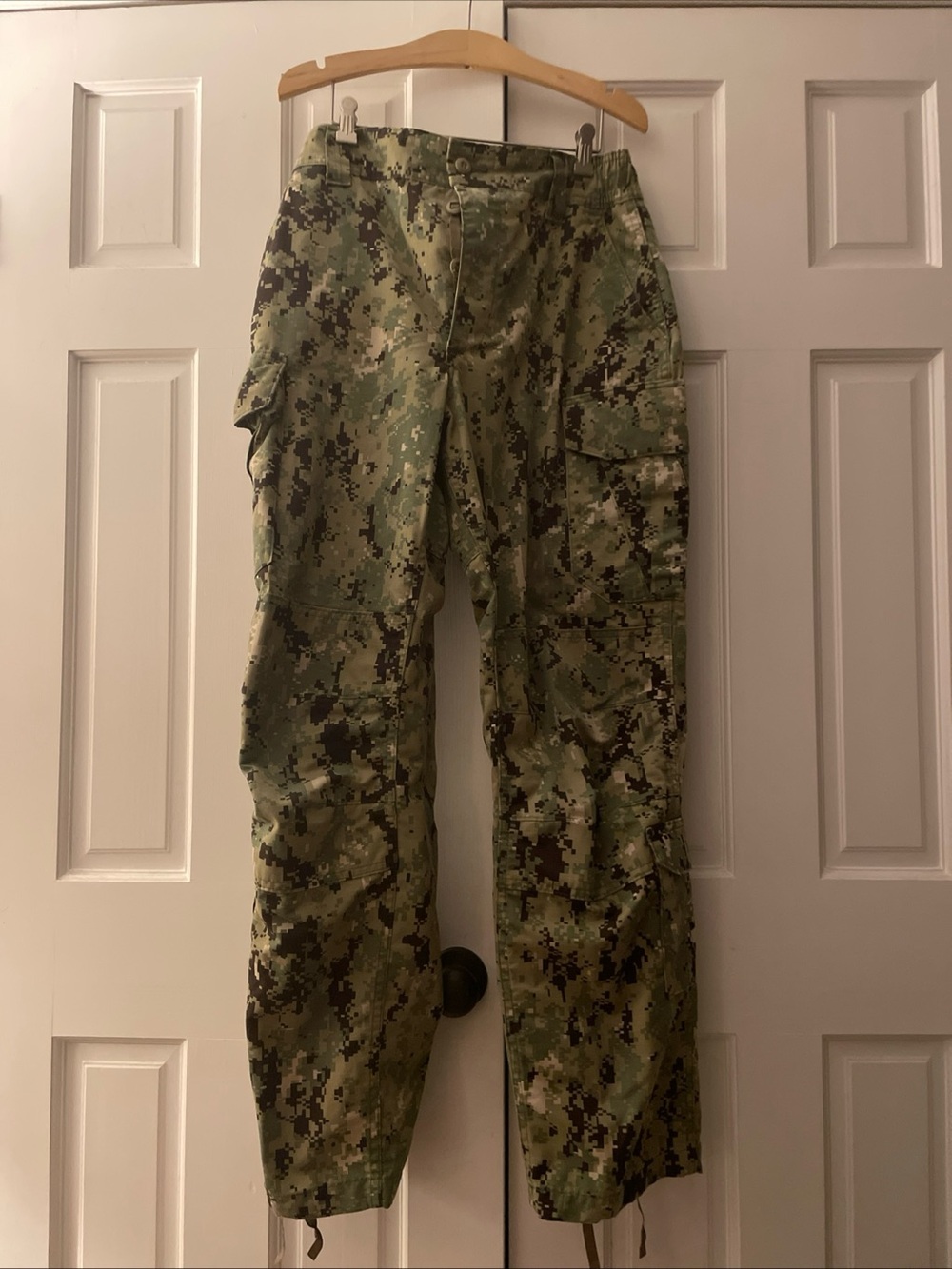 Military Pants Navy NWU Type III Camo Cargo Working Uniform 8405-01-574-6864